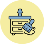 Light housekeeping icon