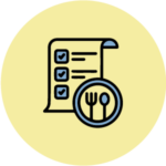 Meal preparation icon