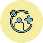 Rehabilitative care icon
